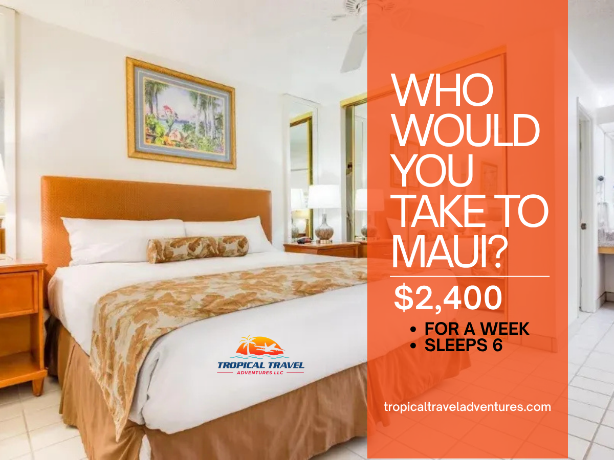 Escape to Maui This 2027 Spring Break: Oceanfront 2-Bedroom Condo, Sleeps 6