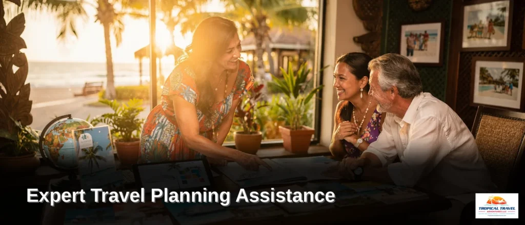 Selecting the right local travel agent saves time, money, and stress on a tropical getaway